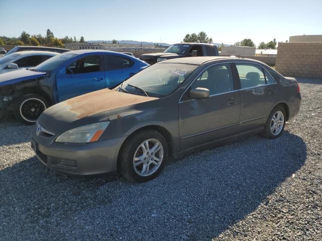 1HGCM56317A152116 - 2007 HONDA ACCORD SE GRAY photo 1