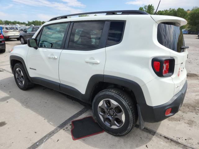 ZACCJBAB6JPH07797 - 2018 JEEP RENEGADE SPORT Սպիտակ լուսանկար 2