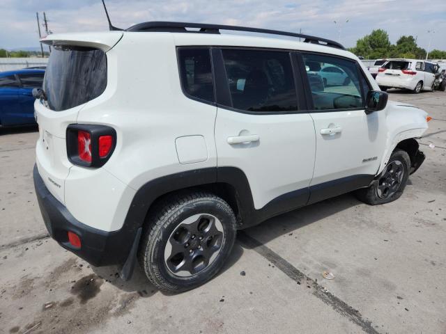 ZACCJBAB6JPH07797 - 2018 JEEP RENEGADE SPORT Սպիտակ լուսանկար 3