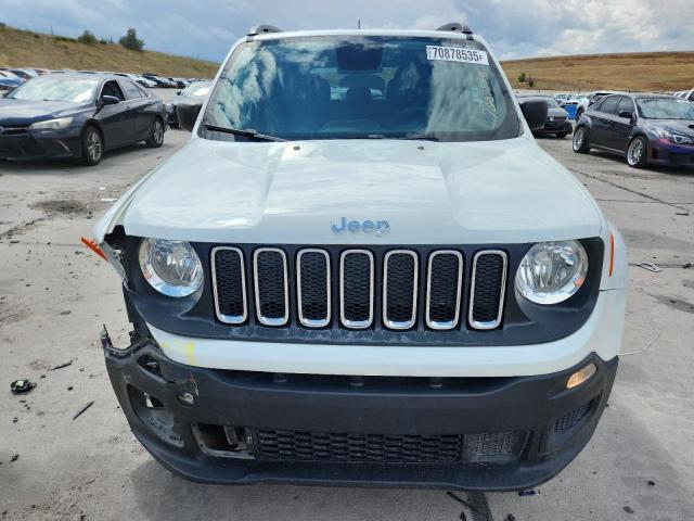 ZACCJBAB6JPH07797 - 2018 JEEP RENEGADE SPORT Սպիտակ լուսանկար 5