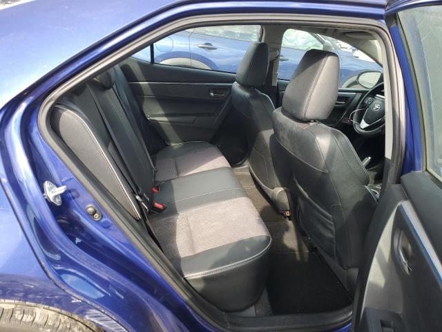 2T1BURHE5EC087067 - 2014 TOYOTA COROLLA L BLUE photo 10