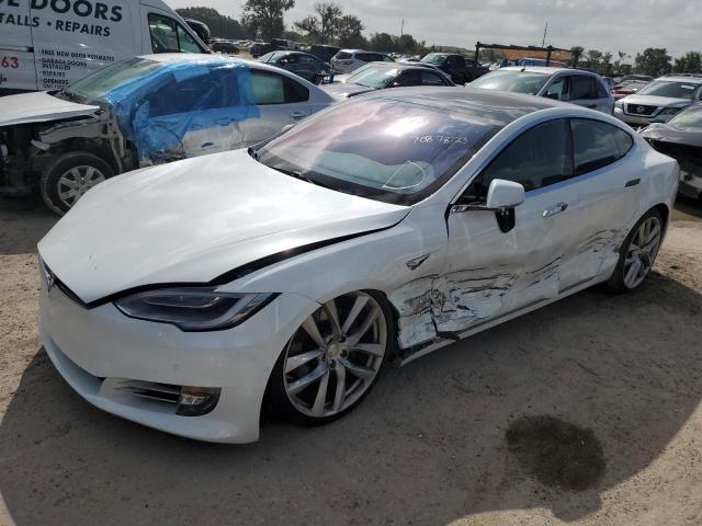 5YJSA1E28JF254774 - 2018 TESLA MODEL S Սպիտակ լուսանկար 1