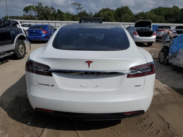 5YJSA1E28JF254774 - 2018 TESLA MODEL S Սպիտակ լուսանկար 6