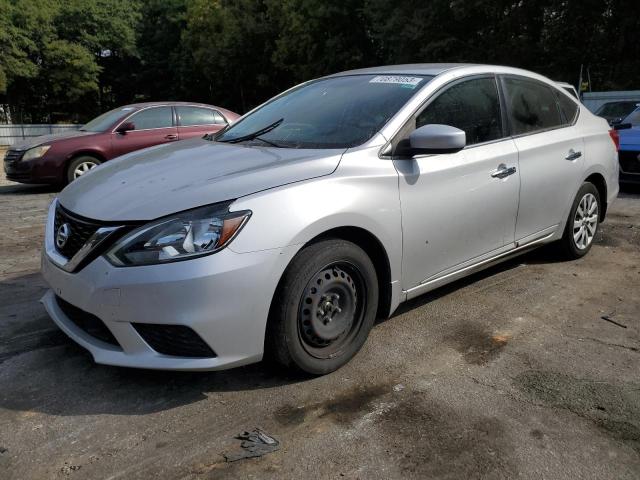 3N1AB7AP4JY318491 - 2018 NISSAN SENTRA S SILVER photo 1