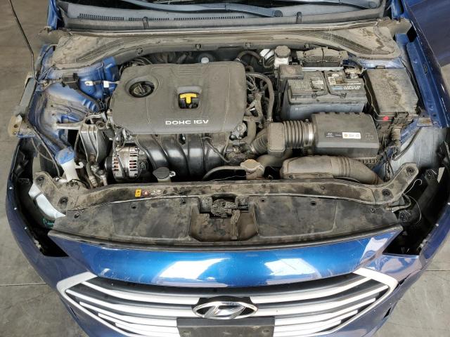 5NPD84LF8JH291708 - 2018 HYUNDAI ELANTRA SEL BLUE photo 11