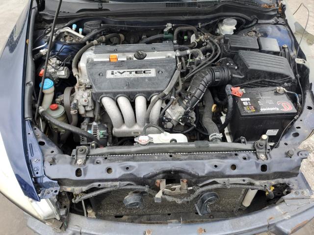 1HGCM563X4A041138 - 2004 HONDA ACCORD LX BLUE photo 11