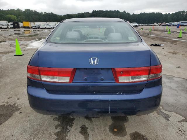 1HGCM563X4A041138 - 2004 HONDA ACCORD LX BLUE photo 6