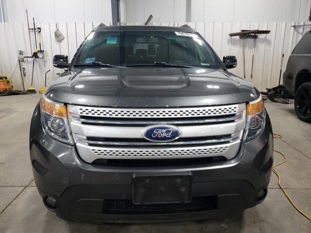1FM5K8D87FGC39149 - 2015 FORD EXPLORER XLT Сірий фото 5