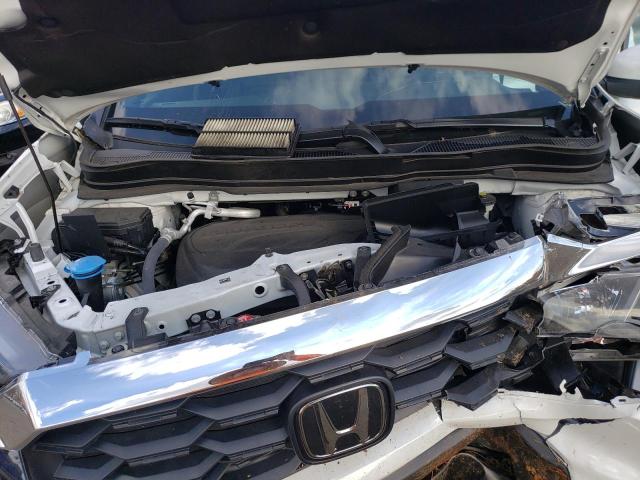 5FNYF8H52NB016421 - 2022 HONDA PASSPORT EXL WHITE photo 12