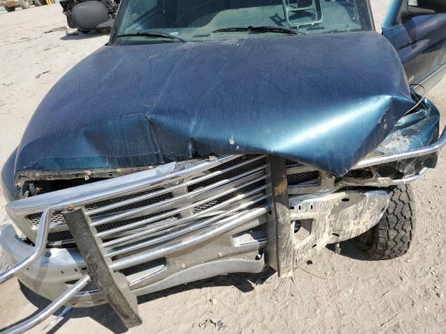 1B7HC13Z6VJ535166 - 1997 DODGE RAM 1500 მწვანე ფოტო 11