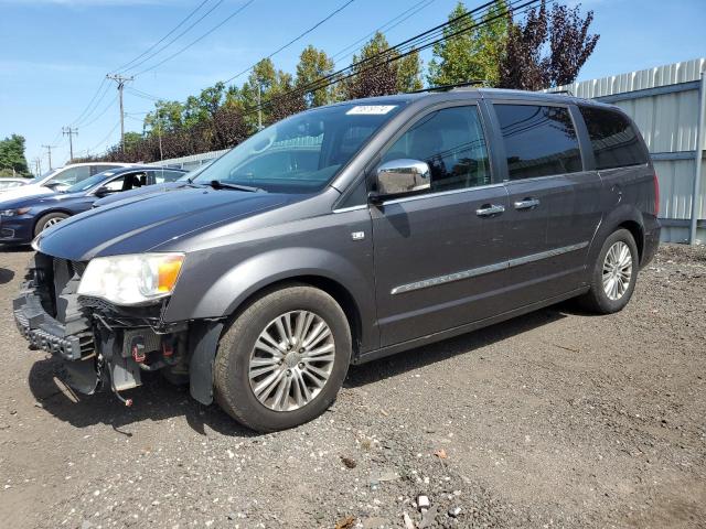 2C4RC1CGXER273005 - 2014 CHRYSLER TOWN & COU TOURING L GRAY photo 1