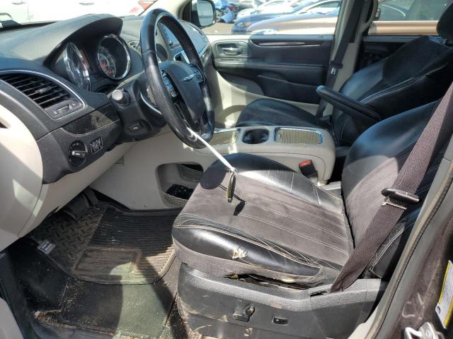 2C4RC1CGXER273005 - 2014 CHRYSLER TOWN & COU TOURING L GRAY photo 7