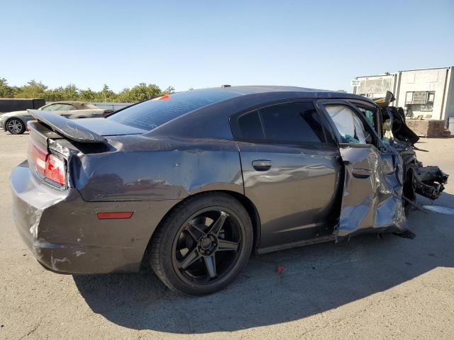 2C3CDXBG9EH295420 - 2014 DODGE CHARGER SE CHARCOAL photo 3