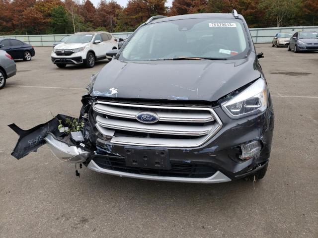 1FMCU9J94KUA00674 - 2019 FORD ESCAPE TITANIUM GRAY photo 5