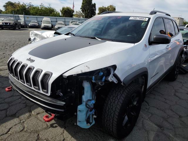1C4PJMBBXJD547143 - 2018 JEEP CHEROKEE TRAILHAWK WHITE photo 1