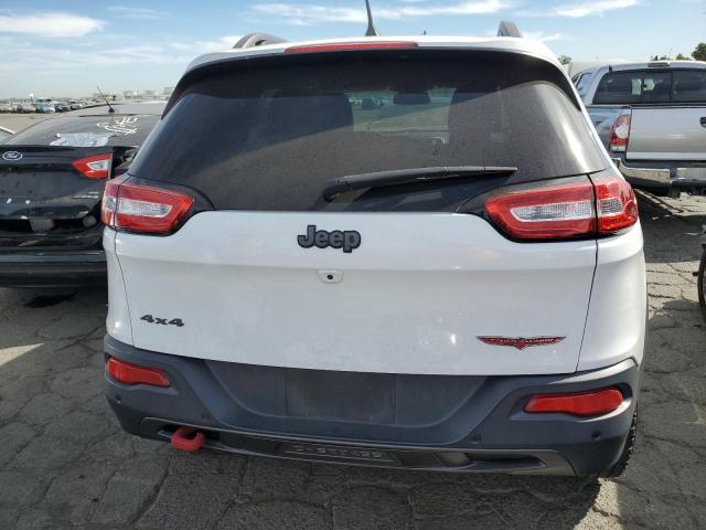 1C4PJMBBXJD547143 - 2018 JEEP CHEROKEE TRAILHAWK WHITE photo 6