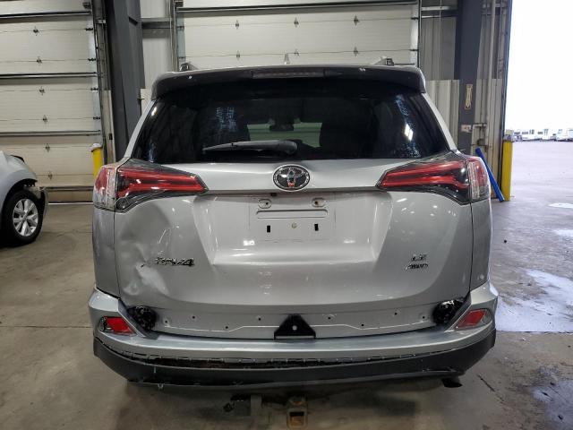 2T3BFREV6HW594200 - 2017 TOYOTA RAV4 LE SILVER photo 6
