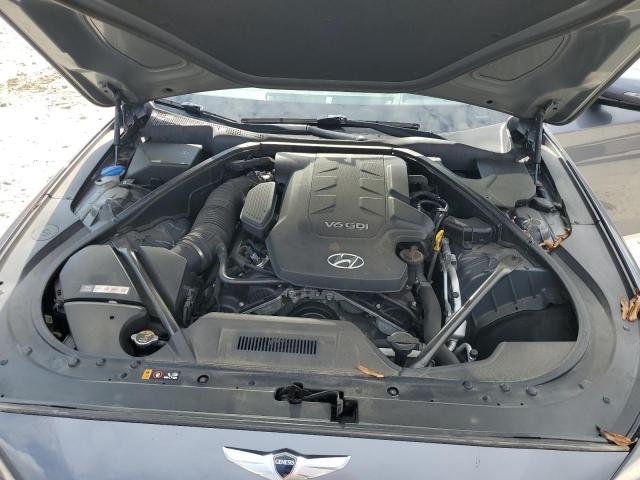 KMHGN4JE2FU099726 - 2015 HYUNDAI GENESIS 3.8L GRAY photo 11