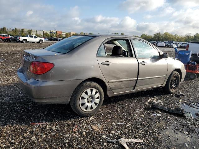 1NXBR38E43Z066771 - 2003 TOYOTA COROLLA CE GRAY photo 3