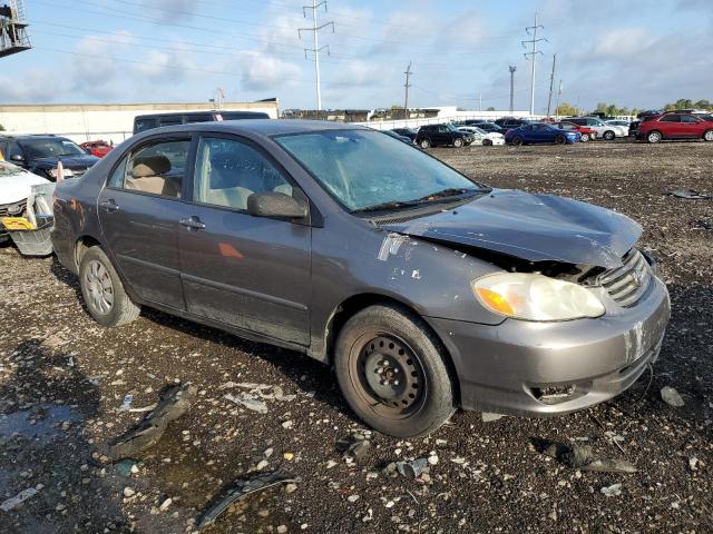 1NXBR38E43Z066771 - 2003 TOYOTA COROLLA CE GRAY photo 4