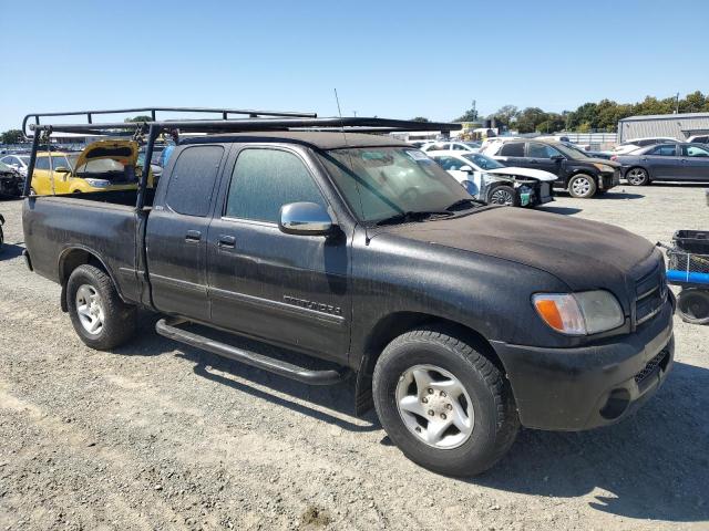 5TBRT34112S314865 - 2002 TOYOTA TUNDRA ACCESS CAB BLACK photo 4