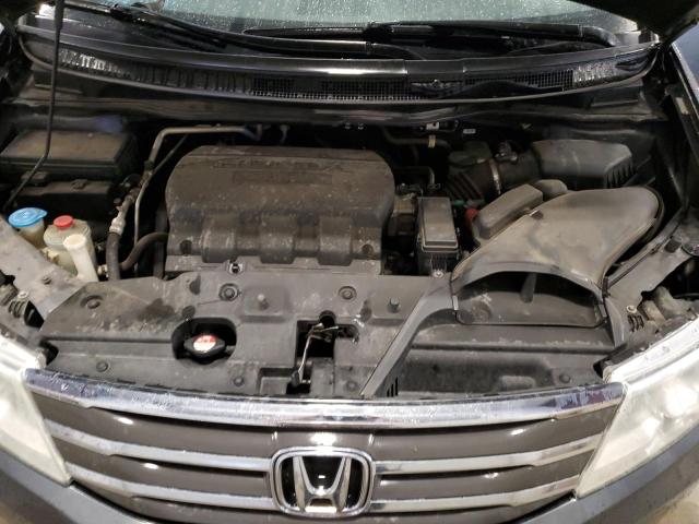 5FNRL5H62CB132526 - 2012 HONDA ODYSSEY EXL GRAY photo 12