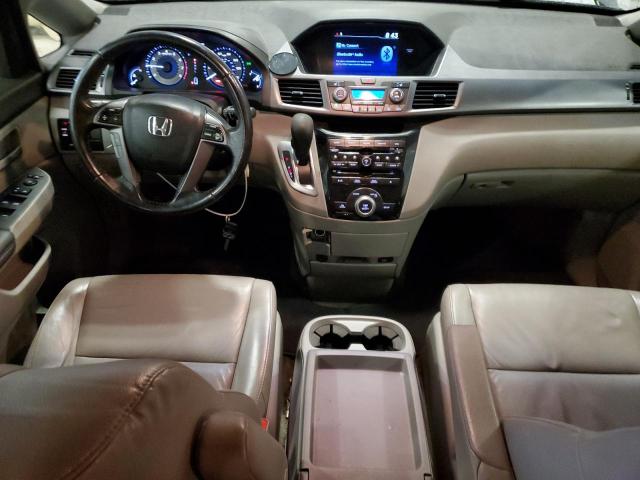 5FNRL5H62CB132526 - 2012 HONDA ODYSSEY EXL GRAY photo 8