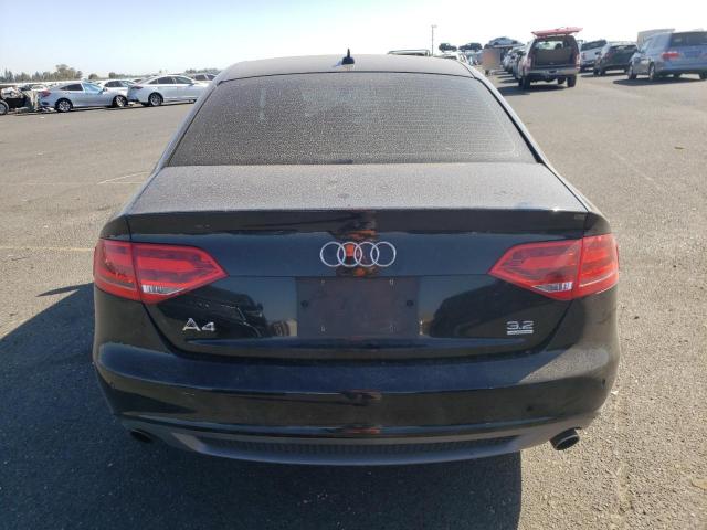 WAUMK78K89N048451 - 2009 AUDI A4 PRESTIGE BLACK photo 6