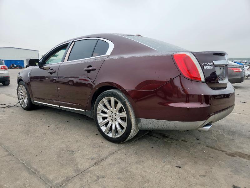 1LNHM93R69G615139 - 2009 LINCOLN MKS Bordo foto 2