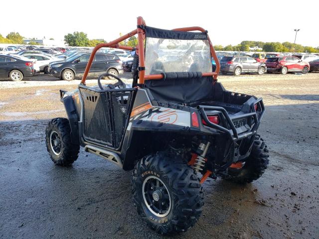 4XAVE76A8DF674388 - 2013 POLARIS RZR 800 S ORANGE photo 3