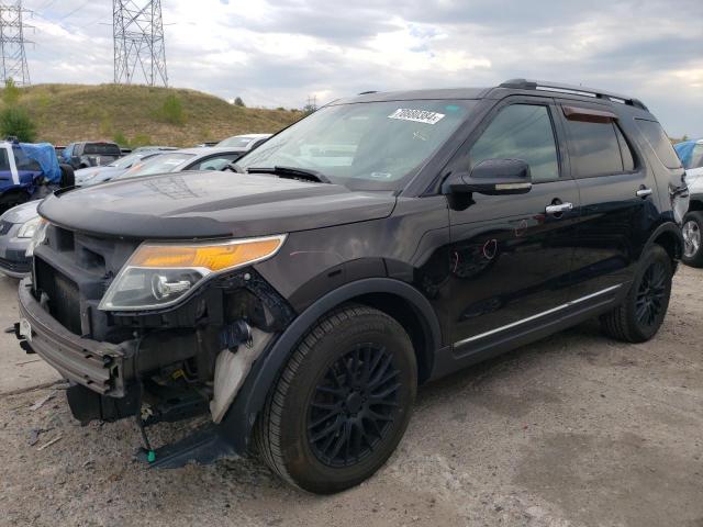 1FM5K8D80DGA66829 - 2013 FORD EXPLORER XLT BROWN photo 1