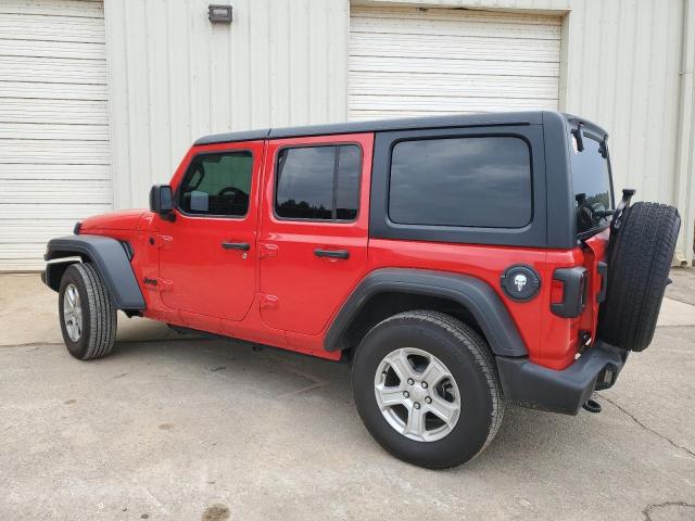 1C4HJXDG4NW133428 - 2022 JEEP WRANGLER U SPORT RED photo 2