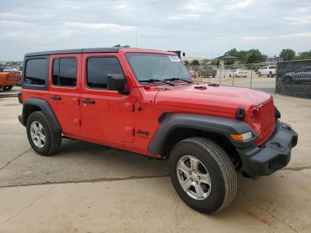 1C4HJXDG4NW133428 - 2022 JEEP WRANGLER U SPORT RED photo 4