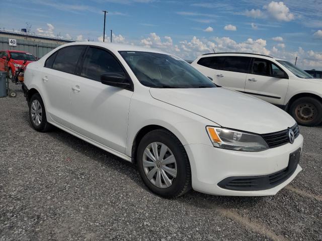 3VW2K7AJ7CM421635 - 2012 VOLKSWAGEN JETTA BASE WHITE photo 4