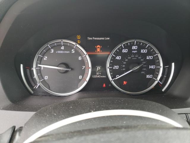 5FRYD4H48EB038394 - 2014 ACURA MDX TECHNOLOGY BLUE photo 9