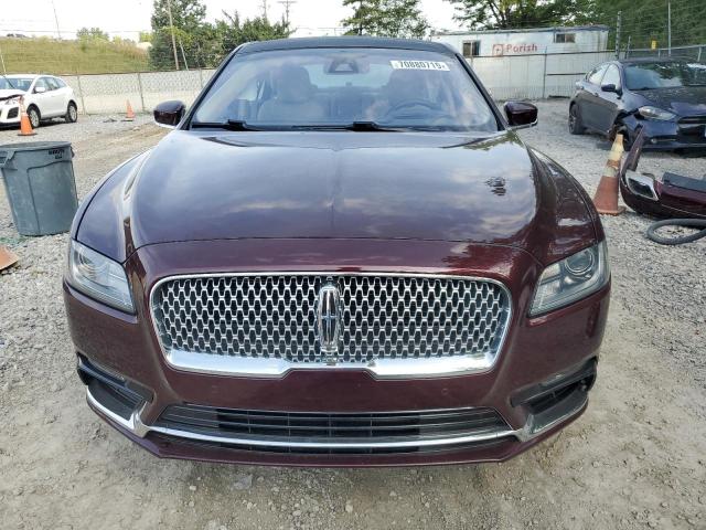 1LN6L9NP3K5614148 - 2019 LINCOLN CONTINENTAL RESERVE MAROON photo 5