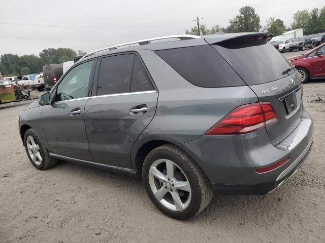 4JGDA5HB8HA904312 - 2017 MERCEDES-BENZ GLE 350 4MATIC GRAY photo 2
