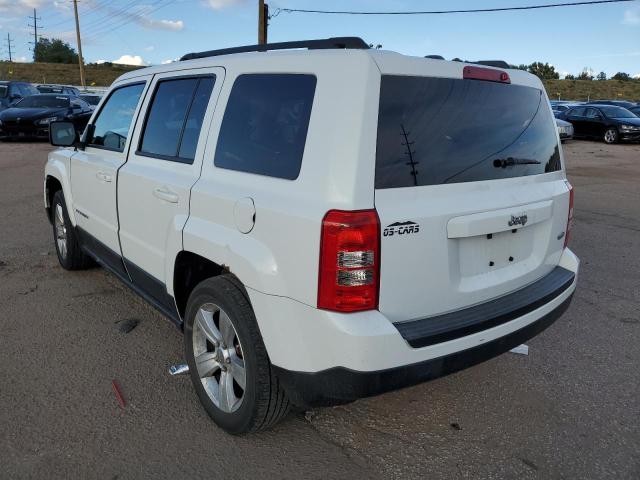 1C4NJPFB2CD706582 - 2012 JEEP PATRIOT LATITUDE WHITE photo 2