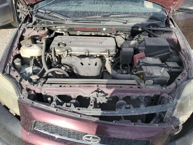 JTKDE167380266307 - 2008 TOYOTA SCION TC ორფეროვანი ფოტო 11