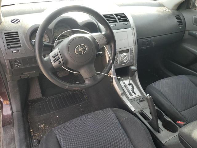 JTKDE167380266307 - 2008 TOYOTA SCION TC ორფეროვანი ფოტო 8