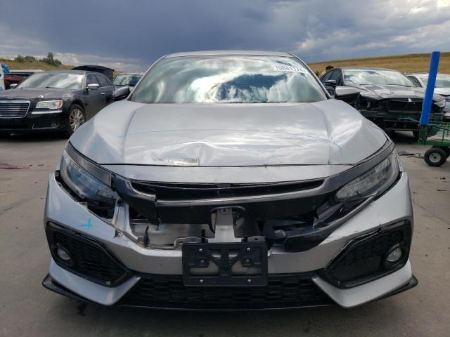 SHHFK7H99KU209689 - 2019 HONDA CIVIC SPORT TOURING SILVER photo 5