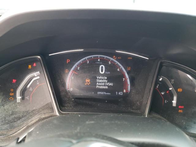 SHHFK7H99KU209689 - 2019 HONDA CIVIC SPORT TOURING SILVER photo 9