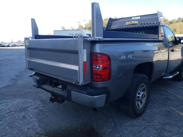 1GC3KZCG7EF121018 - 2014 CHEVROLET SILVERADO K3500 GRAY photo 10