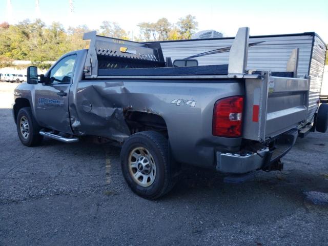 1GC3KZCG7EF121018 - 2014 CHEVROLET SILVERADO K3500 GRAY photo 2