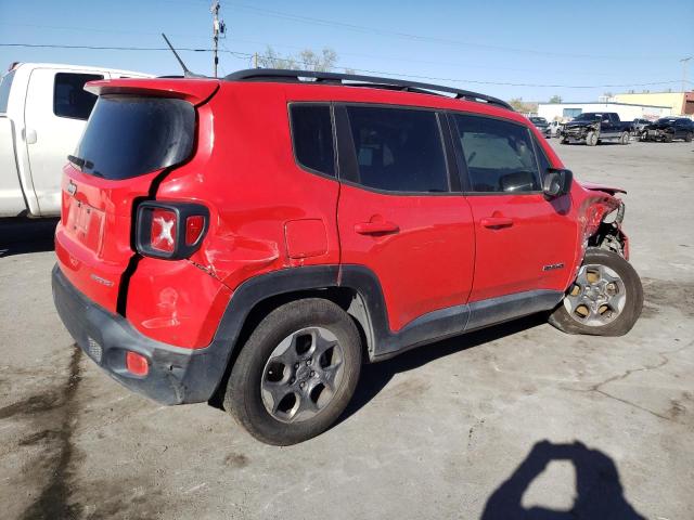 ZACCJAAB6HPF61423 - 2017 JEEP RENEGADE SPORT RED photo 3