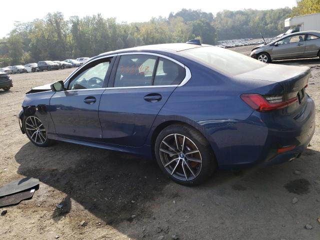 3MW5P9J00N8C53561 - 2022 BMW 330XE Կապույտ լուսանկար 2