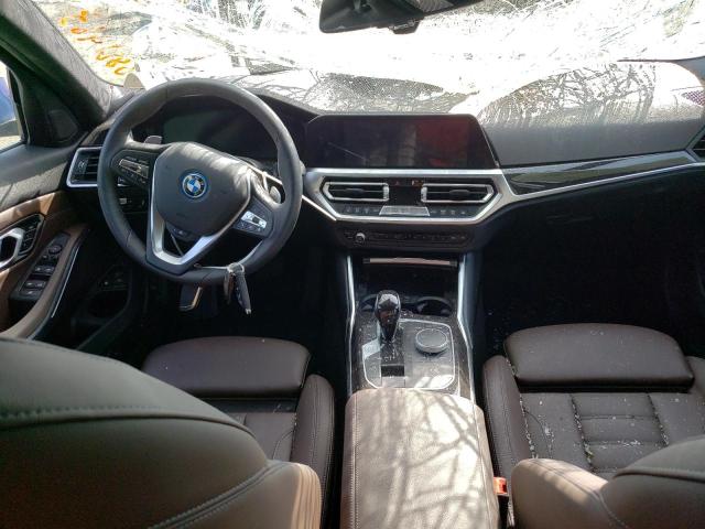 3MW5P9J00N8C53561 - 2022 BMW 330XE Կապույտ լուսանկար 8