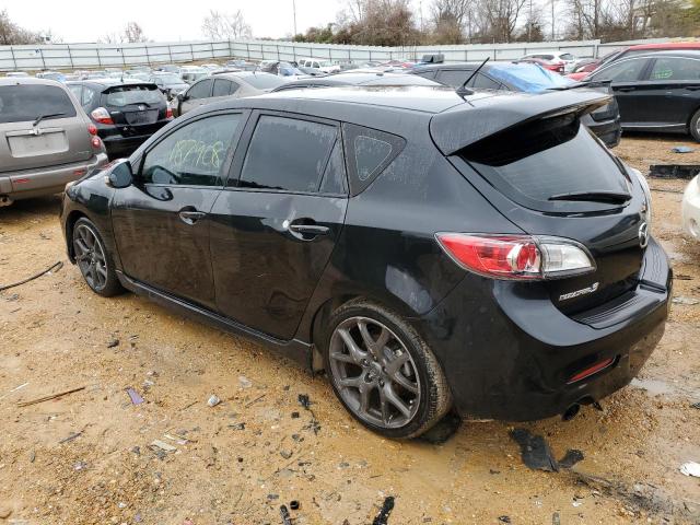 JM1BL1H35A1178695 - 2010 MAZDA SPEED 3 შავი ფოტო 2
