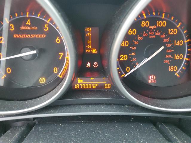 JM1BL1H35A1178695 - 2010 MAZDA SPEED 3 შავი ფოტო 9