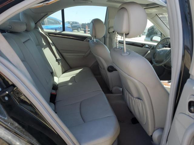 WDBRF92H37F884647 - 2007 MERCEDES-BENZ C 280 4MATIC BLACK photo 10